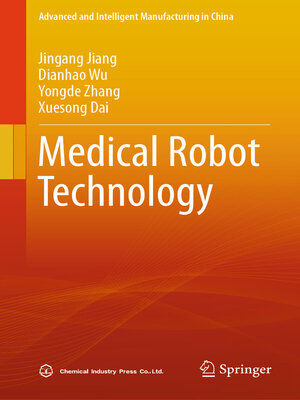 cover image of Medical Robot Technology